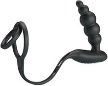 Pretty Love Vibration Penis Sleeve III Black Prostatavibrator