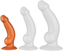 Silicone Dildo Stoopy S 17,5 cm Analdildo