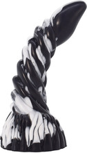 Arkan Dildo Black-White 20 cm Dragon dildo