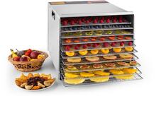 Fruit Jerky Steel 10 Torkugn 10 hyllor 1000 W yta: 1,5 m² timer