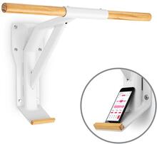 THE SPECIALIST Pull-up Bar stål trä smartphonehållare