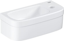 Grohe Euro Ceramic håndvask, 37x18 cm, højre, hvid