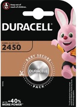 Duracell Electronics CR2450 Lithium Batteri - 1 stk.