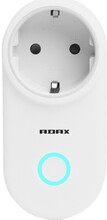 Adax Smart Plug stikkontakt, Wi-Fi & Bluetooth, hvid