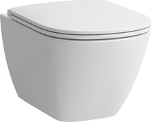 Laufen Lua væghængt toilet, uden skyllekant, hvid