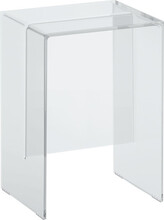 Kartell Laufen Max Beam skammel, transparent