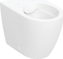 Geberit iCon toilet, back to wall, uden skyllekant, rengøringsvenlig, hvid