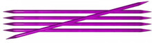 KnitPro Trendz Strumpstickor Akryl 15cm 5,00mm / 5.9in US8 Violet