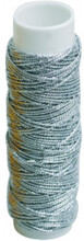 Elastisk trd Lurex Silver 10 m