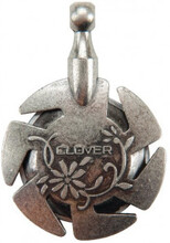 Clover Garn Cutter 3,5cm Antik silver