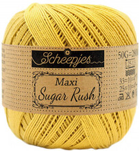 Scheepjes Maxi Sugar Rush Garn Unicolor 154 Guld