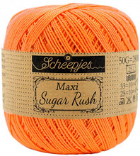 Scheepjes Maxi Sugar Rush Garn Unicolor 386 Persika