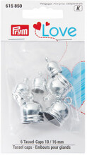 Prym Love Kvasteholder Silverfarvet 10-12,7mm - 2 strrelser