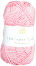 Shamrock Yarns 100% Mercerised Cotton 05 Ljusrosa