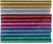 Hobby Line Limstnger Glitter 7,2mm 10cm Ass. frger - 12 st.