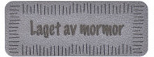Norsk Label "Laget av Mormor" Imiterat lder Gr 5x2 cm - 1 st