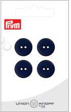 Prym platt plastknapp marin 15mm - 4 st.