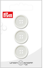 Prym plastknapp vit 20 mm - 3 st.