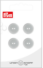 Prym plastknapp genomskinlig 15 mm - 4 st