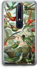 Nokia 6 (2018) Transparant Hoesje (Soft) - Haeckel Trochilidae