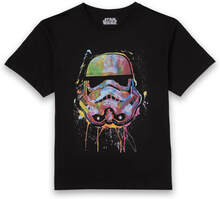 Star Wars Paint Splat Stormtrooper T-Shirt - Black - S
