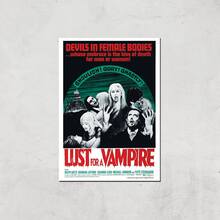 Devils In Female Bodies - Lust For A Vampire Giclee Art Print - A2 - Print Only