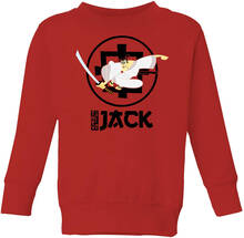 Samurai Jack They Call Me Jack Kids' Sweatshirt - Red - 5-6 Years - Red