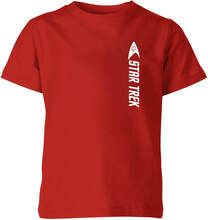 Engineer Badge Star Trek Kids' T-Shirt - Red - 5-6 Years - Red