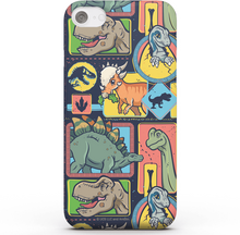 Jurassic Park Cute Dino Pattern Phone Case for iPhone and Android - iPhone 5/5s - Snap Case - Matte