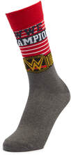 Men's WWE Champion Belt Socks - Grey - UK 8-11