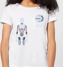 Westworld Delos Host Women's T-Shirt - White - S - White