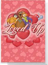 Scooby Doo Valentines Loved Up Greetings Card - Standard Card