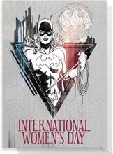 BatGirl International Women's Day Greetings Card - Standard Card