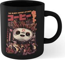 Ilustrata Black Coffee Kaiju Mug - Black