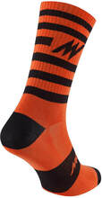Morvelo Series Stripe Orange Socks - S/M