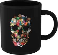 Ikiiki Fragile Skull Mug - Black