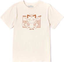 Pokémon Meowth Unisex T-Shirt - White Vintage Wash - M