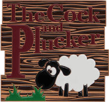 DUST Collectibles Conker's Bad Fur Day 'The Cock and Plucker Tavern' Replica - Rare Store Exclusive