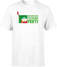 South Park Cartman Six Feet Men's T-Shirt - White - S - White