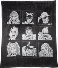 Batman Villains Icon Fleece Blanket - M