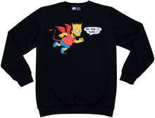 Cakeworthy x The Simpsons - Bart Simpson Devil Crewneck Sweatshirt - L