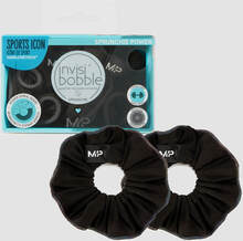 MP X Invisibobble® Reflective Power Sprunchie odblaskowa gumka do włosów – czarna – 2 SZTUKI W OPAKOWANIU