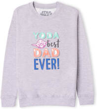 Star Wars Yoda Best Dad Ever! Kids' Sweatshirt - Grey - 3-4 Years - Grey