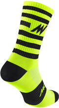 Morvelo Series Stripe Yellow Socks - S/M
