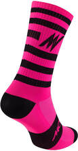 Morvelo Series Stripe Pink Socks - L/XL