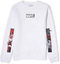 Venom Marvel Comic Strips Unisex Sweatshirt - White - L