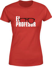 Money Heist El Profesor Women's T-Shirt - Red - S - Red
