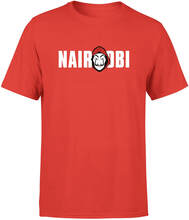 Money Heist Nairobi Men's T-Shirt - Red - S - Red