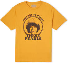 Stranger Things Dustin's Pearls Women's T-Shirt - Mustard - M - Mustard