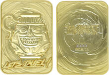 Fanattik: Yu-Gi-Oh! Limited Edition 24K Gold Plated Collectible - Pot of Greed